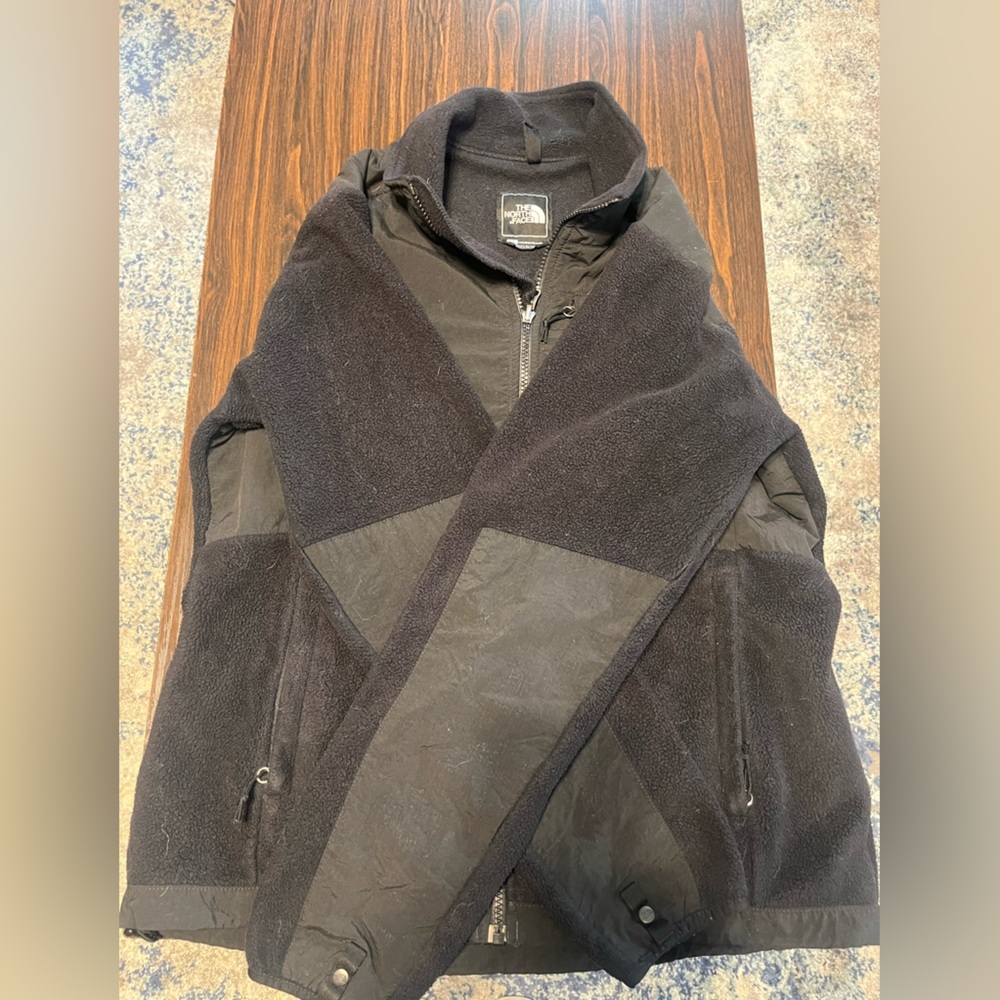 The North Face Black Full Zip Fleece Jacket Women's Large